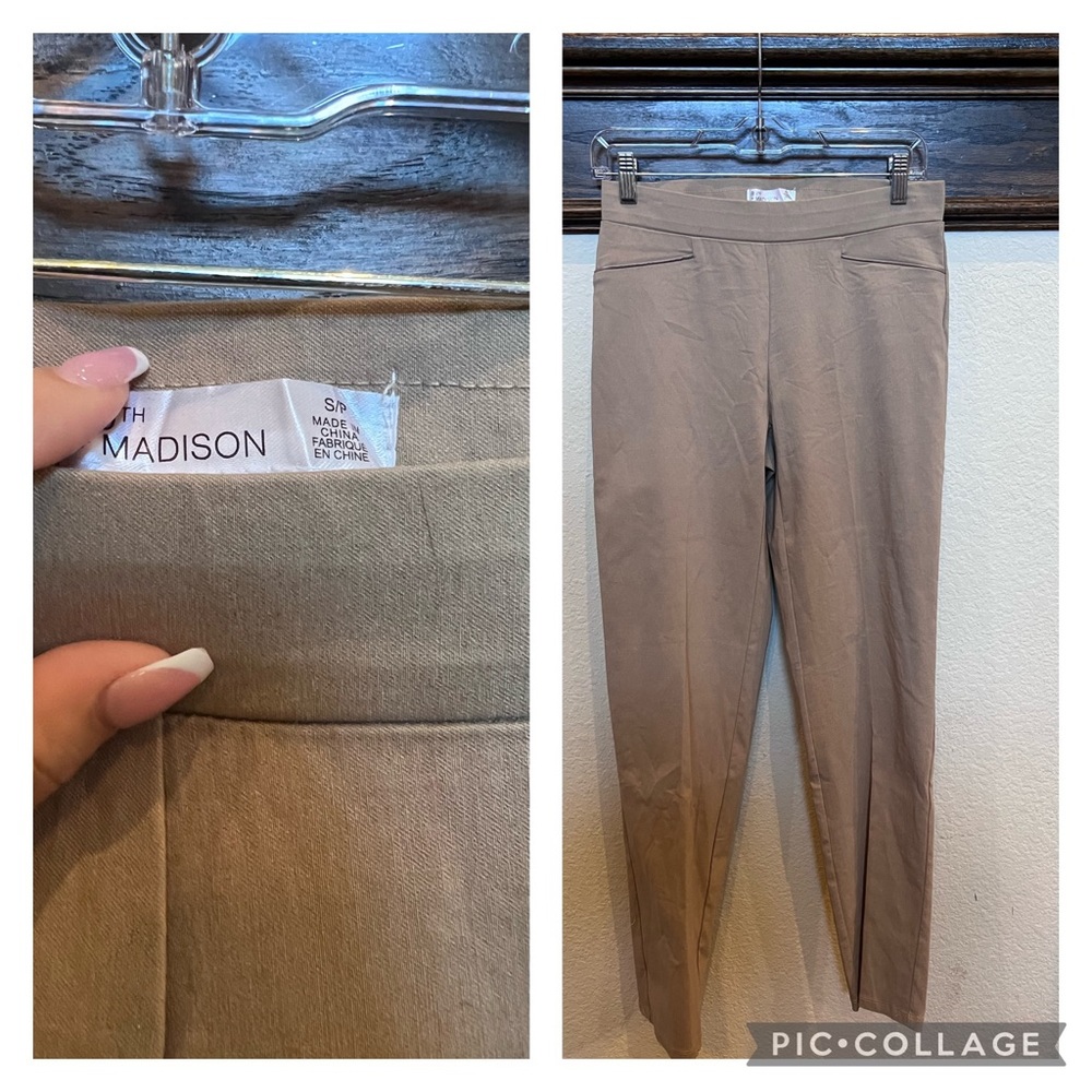 89th & Madison Kaki Dress Pants